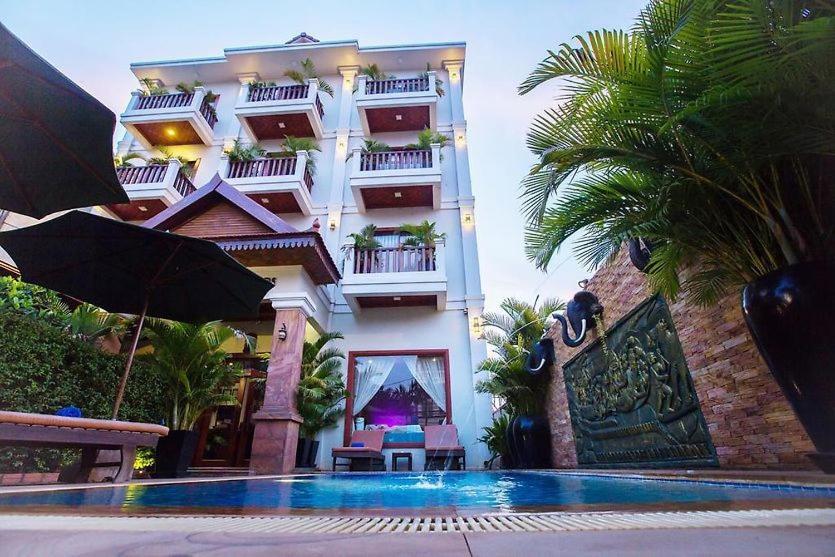 Angkor Leap Hotel Sziemreap Kültér fotó